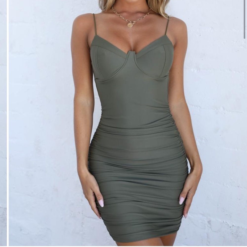 Ruched dress